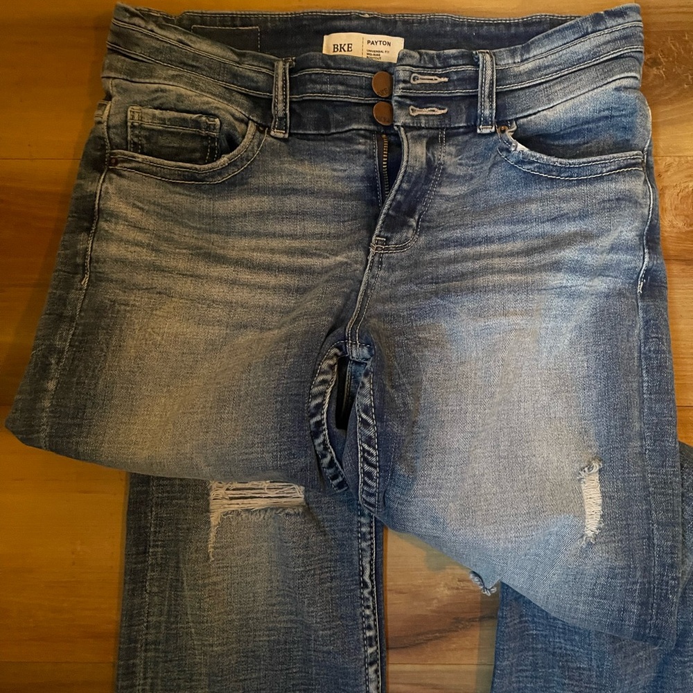 BKE High Rise Blue Jeans tall long inseam 37 1/2’’